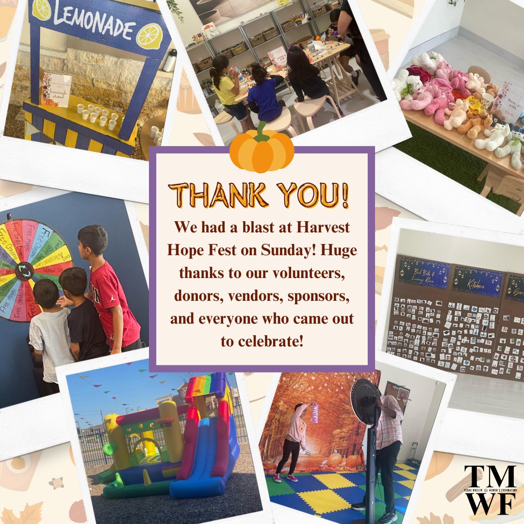 Harvest Hope Fest was a huge blast! Thanks to everyone who came out to enjoy the festivities! And huge thanks to all our donors, sponsors, vendors, and volunteers who helped make this event a success!

@milestonesacademytx