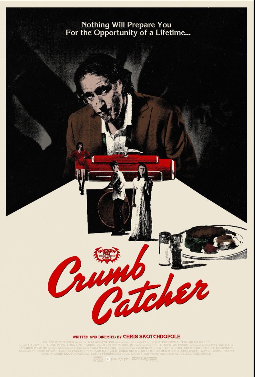 Norm reviews the new film Crumb Catcher. "A sleek, well-written, slightly monotone thriller that succeeds on account of overall sharp plot work and a stellar performance by John Speredakos." bit.ly/4hNh6NL