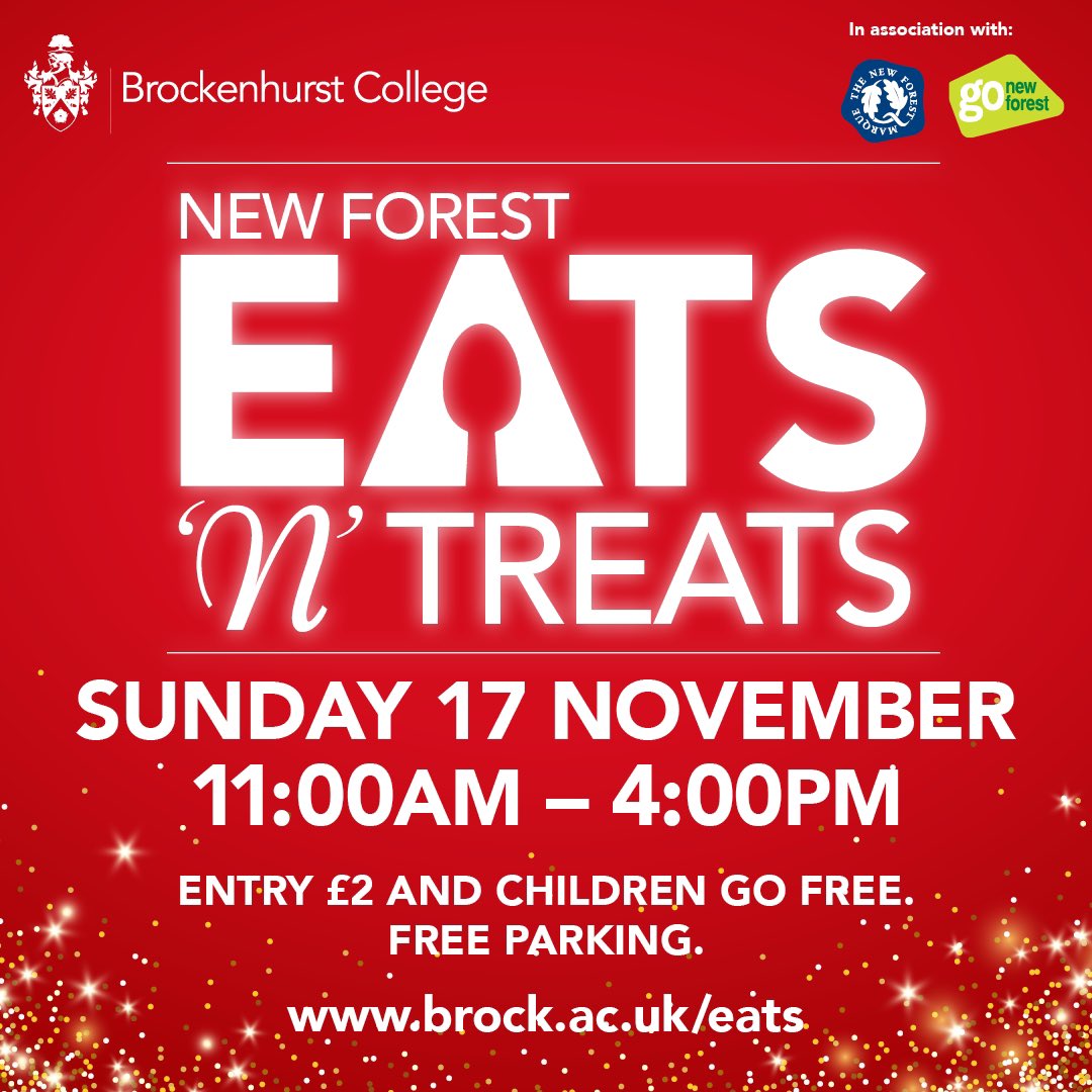 newforestsnacks's tweet image. Join us on 17th Nov @brockcollege for the Eats’n’Treats event, celebrating the very best in local produce . Live music, food samples & shopping !
#buylocal #newforest