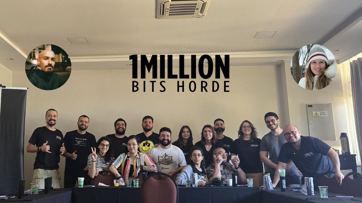 1mbitshorde's tweet photo. This week we had our second annual offsite meeting! 😁

Working remotely has its advantages, but there's nothing like seeing everyone in person! 🫂

It may look like not everyone was there, but the pictures speak for themselves 😆😆

#gamedev #IndieGameDev #gamedevelopment https://t.co/P8nWYKYagh