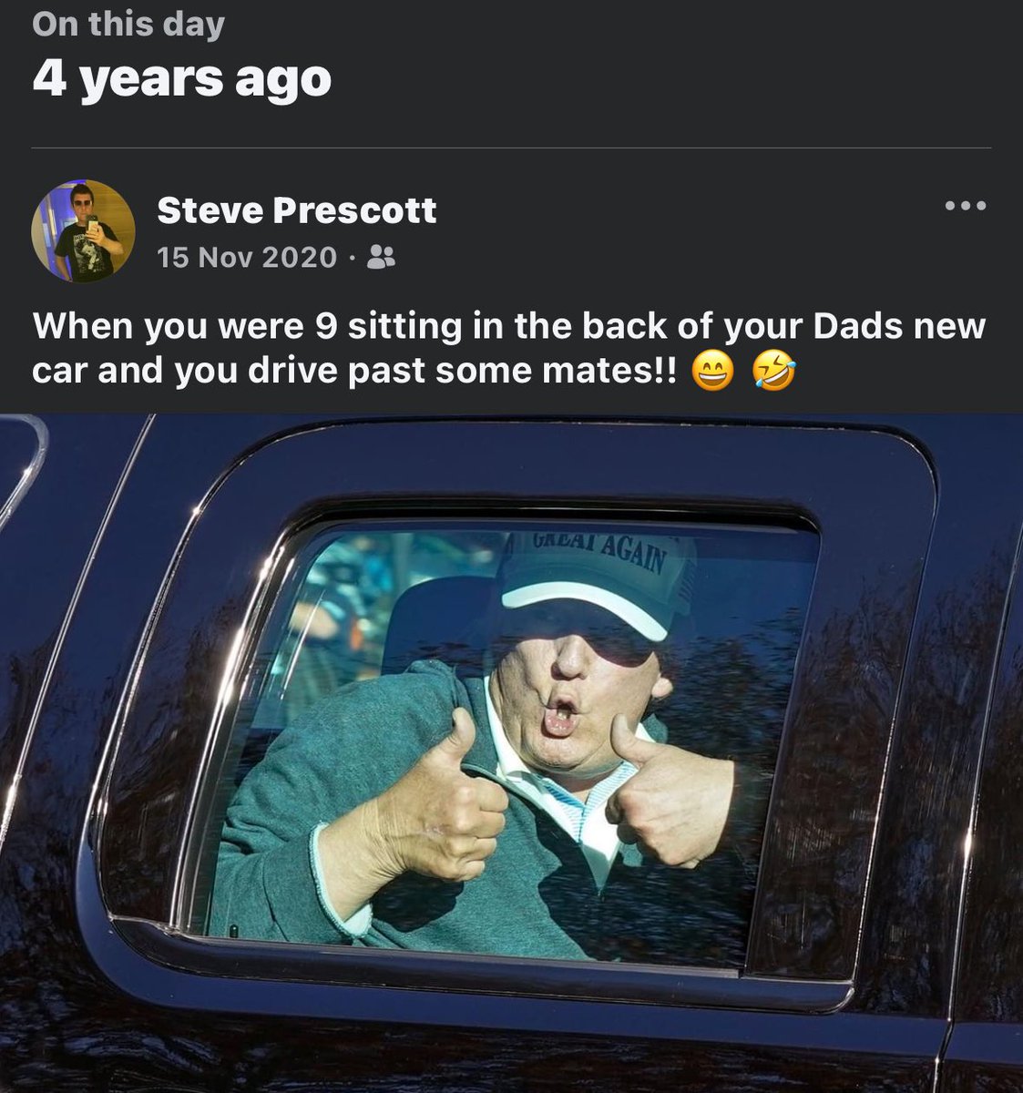 Steve in Wigan (@ste_j_p) on Twitter photo Facebook memory 😆 Facebook memory 😆