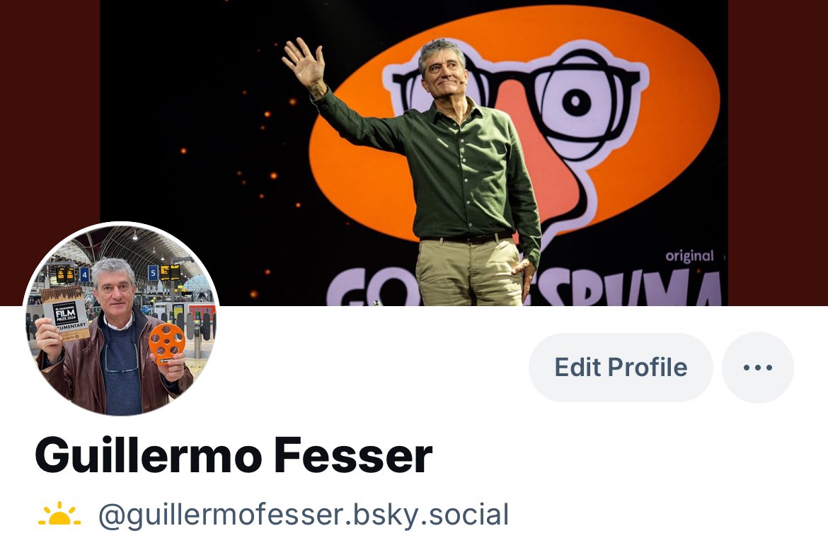 GUILLERMO FESSER (@guillermofesser) on Twitter photo Estoy de mudanza a Bluesky. A partir de hoy no voy a poner más tuits. Elon Musk ha convertido esta plataforma en un lugar en el que ya no tiene sentido para mi publicar mi trabajo. Gracias a los que me habéis seguido o perseguido estos años. Aquí debajo tenéis mi nueva dirección. Estoy de mudanza a Bluesky. A partir de hoy no voy a poner más tuits. Elon Musk ha convertido esta plataforma en un lugar en el que ya no tiene sentido para mi publicar mi trabajo. Gracias a los que me habéis seguido o perseguido estos años. Aquí debajo tenéis mi nueva dirección.