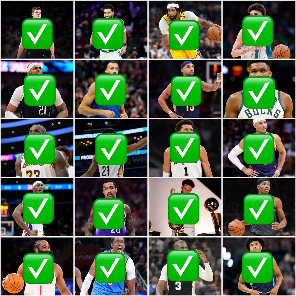 WE HAVE CRUSHED NBA THIS WEEK🚀

FREE LIFETIME TO 3 PEOPLE WHO LIKE/RT💸

23-8 RUN (74%)📈

Jose Alvarado O 10.5 Points✅
Rudy Gobert O 22.5 PR✅
Daniel Gafford O 19.5 PRA✅
LaMelo Ball O 27.5 Points✅
Anthony Davis O 27.5 Points✅
Jayson Tatum O 5.5 Ast✅
Walker Kessler U 10.5