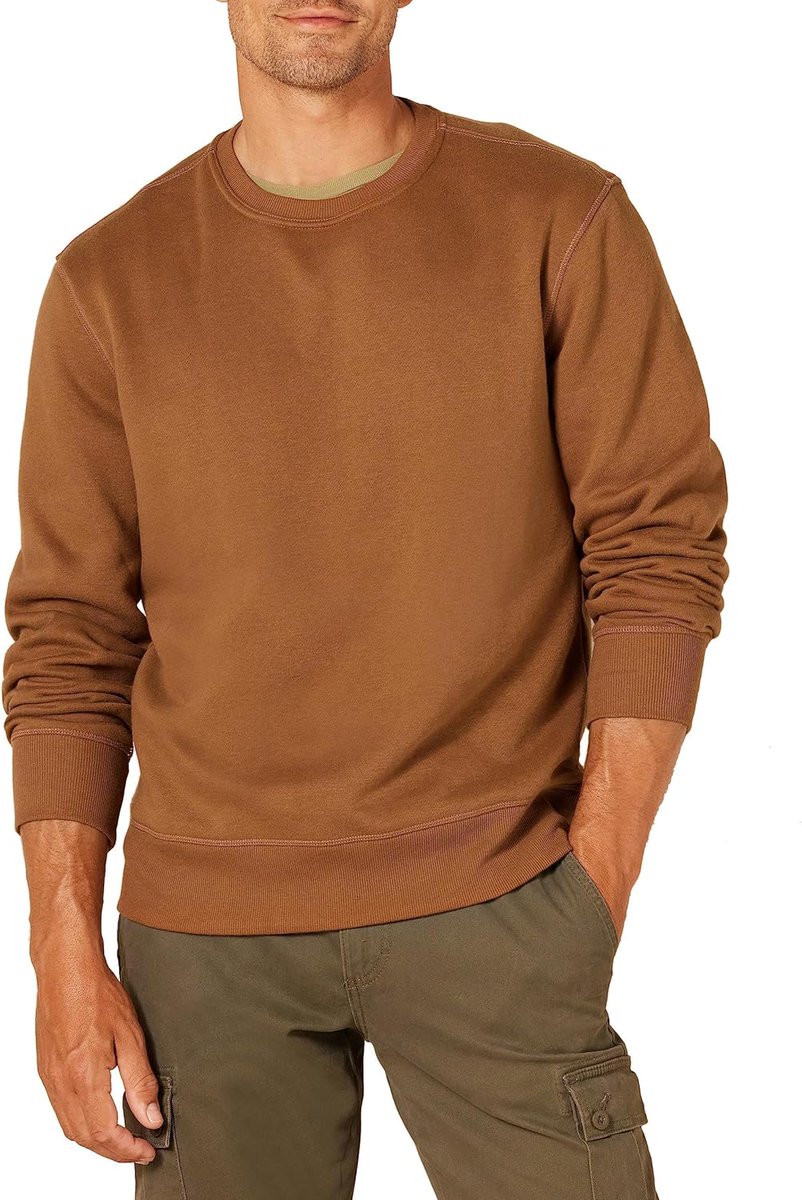 CazaOfertasDig's tweet image. "Sudadera de forro polar con cuello redondo para hombre en tallas grandes y largos especiales."

🚫 Precio Original 🚫: 72,95€  
💫 OFERTA 💫: 14,39€ 
amazon.es/dp/B08X2FX8WJ?…
#AmazonEssentials #SudaderaDeForr...