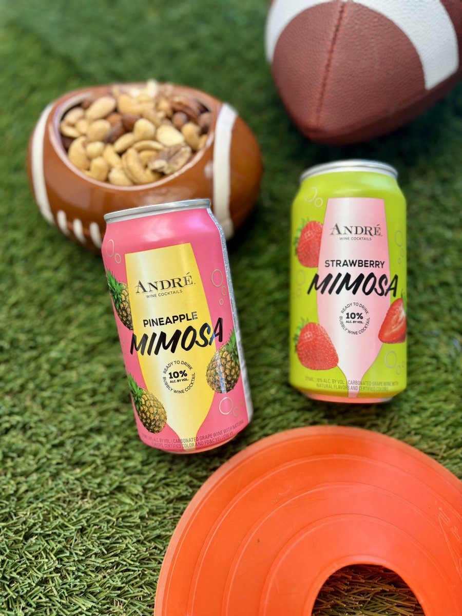 You bring the snacks, we got ya on the bubbly! Get prepped for #GameDay  🏈🍾 Grab your André by clicking the link in our bio🔗