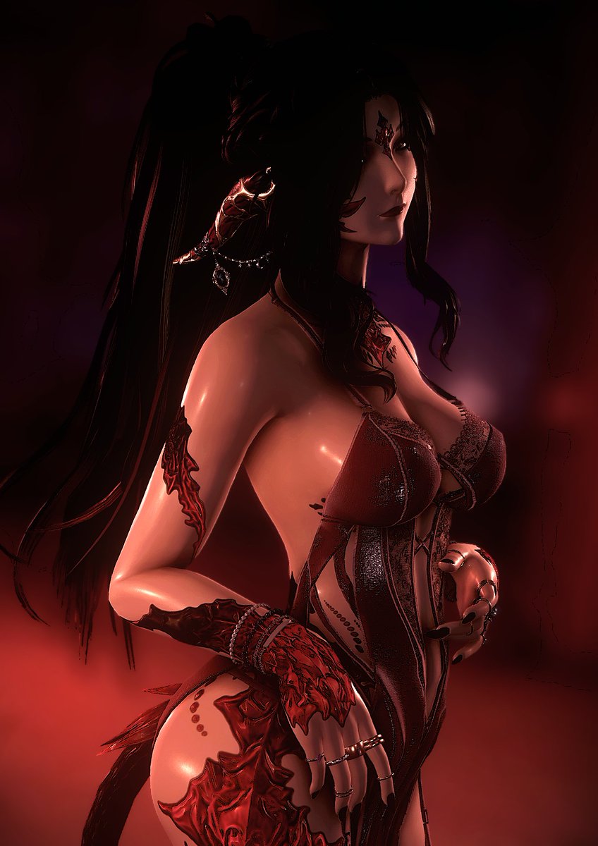 aya_crimson's tweet photo. "Dont worry, i know the voidscents in this castle they wont hurt you if i am here~" https://t.co/lqldZclw8t