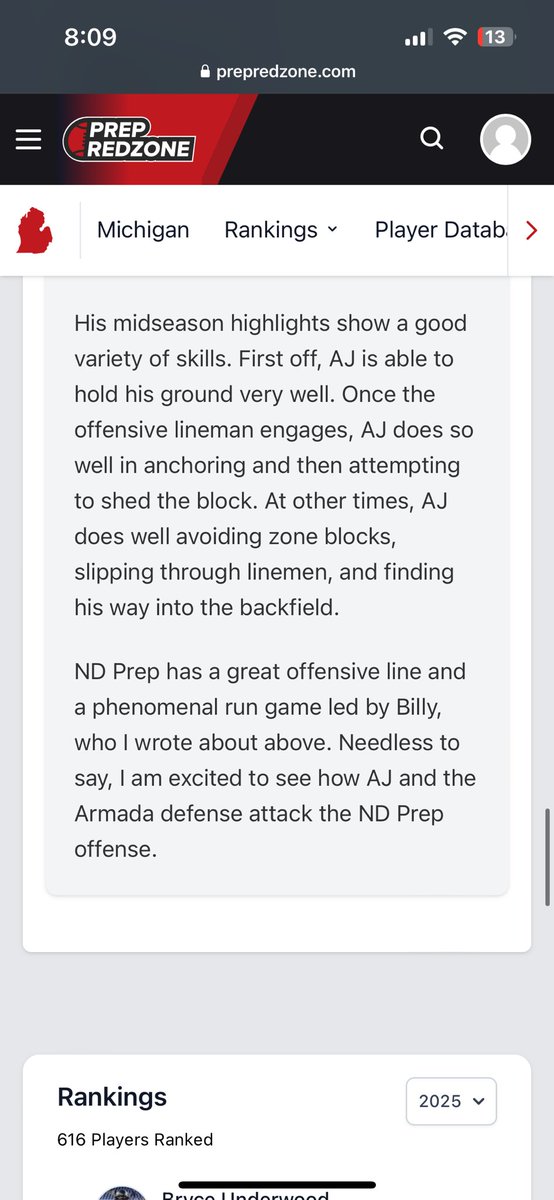 AJ McIntyre (@ajmac60) on Twitter photo Thanks <a href="/alex_pallone/">Alex Pallone</a> for the write up
<a href="/MichFBFrenzy/">Michigan Prep Frenzy</a> <a href="/MIexposure/">Michigan exposure</a> <a href="/PrepRedzoneMI/">Prep Redzone Michigan</a> <a href="/ArmadaFootball/">Armada Tigers Football</a> Thanks <a href="/alex_pallone/">Alex Pallone</a> for the write up
<a href="/MichFBFrenzy/">Michigan Prep Frenzy</a> <a href="/MIexposure/">Michigan exposure</a> <a href="/PrepRedzoneMI/">Prep Redzone Michigan</a> <a href="/ArmadaFootball/">Armada Tigers Football</a>