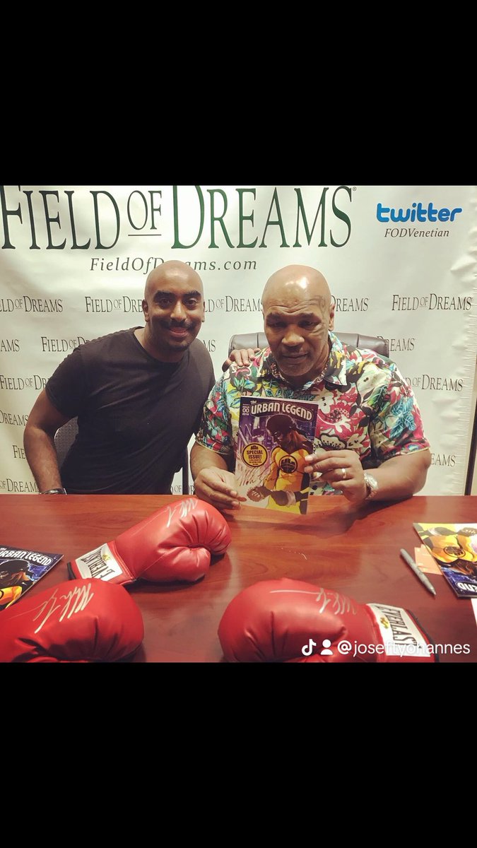 We’re Team Tyson all the way! 🥊
Go out there and knock him out tonight! 👊🏿

#miketyson #jakepaul #theurbanlegendcomic