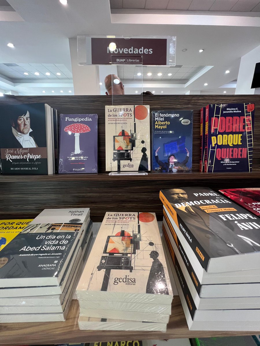 En sección Novedades de <a href="/buaplibrerias/">BUAP Librerías</a> se encuentra ya “La Guerra de los spots. Persuasión y desafección políticas en elecciones en México”.

El libro prosigue una larga investigación sobre las actitudes políticas y el comportamiento electoral, a partir del impacto que produce en