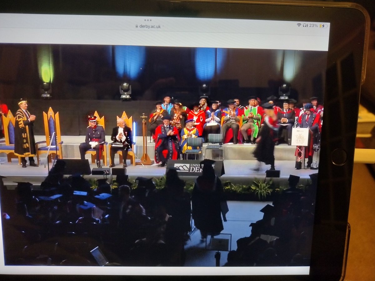 Debbie Alston (@debbie1alston) on Twitter photo I may not have been there in person, but it was still important to me to watch the <a href="/DerbyUni/">University of Derby</a> graduation online today for students I taught. Congratulations everyone #derbygrad ๐๐๐๐๐๐ I may not have been there in person, but it was still important to me to watch the <a href="/DerbyUni/">University of Derby</a> graduation online today for students I taught. Congratulations everyone #derbygrad ๐๐๐๐๐๐