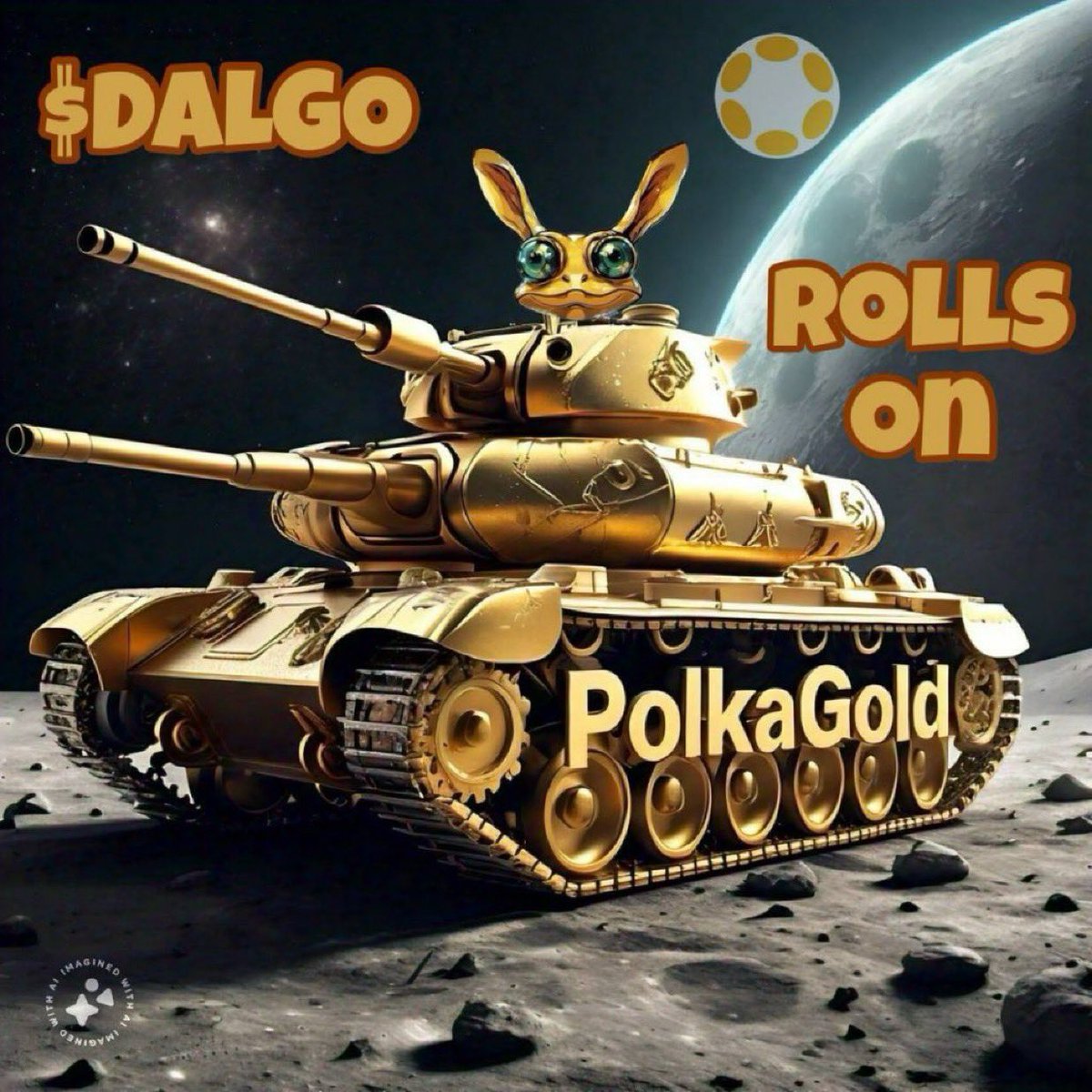 DonBaruda's tweet photo. @DALGO_Official Lets go #DALGO-NATION the most Liquid meme in all of the #Algorand Ecosystem #PGOLD
THE GOLDEN TANK STOPS FOR NO ONE
#Algorand CAN!! Let’s go #AlgoFam https://t.co/QcxNBWWvCM