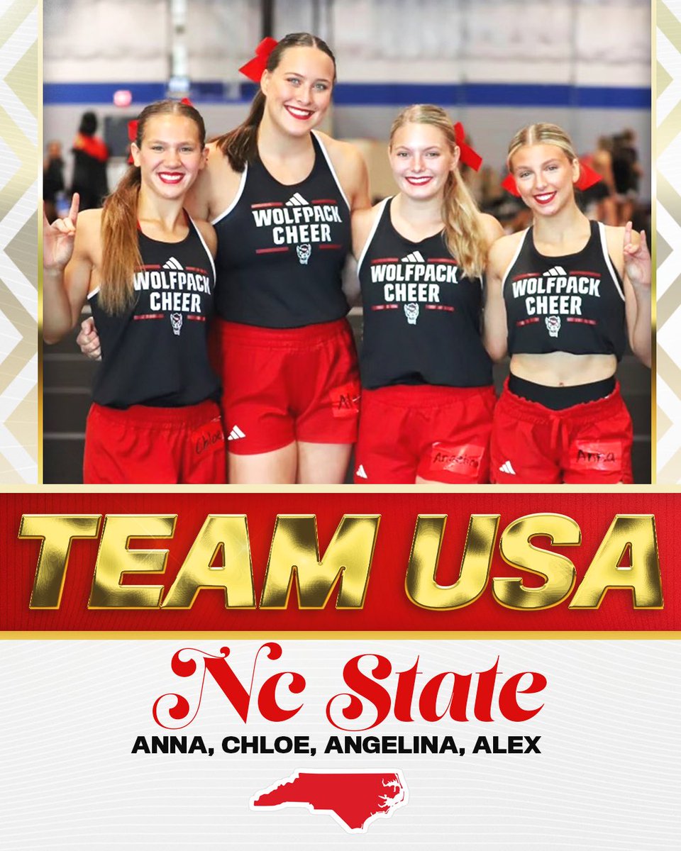 NC State Cheerleading tweet media