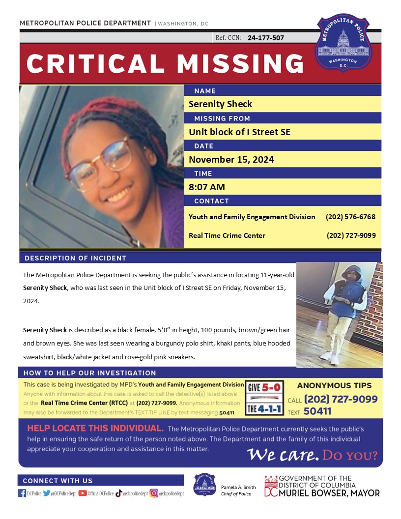 DC Police Department tweet media