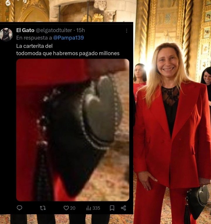 ddinamit4's tweet photo. La cartera austera que les molesta. // La cartera de $24.500 usd que no les molesta. https://t.co/q2iUM9FkCr
