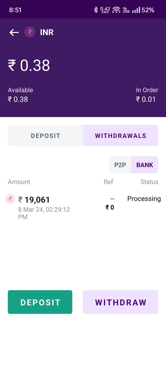 Dharmarajan7's tweet photo. @bitbnsinbox 

Hi team 
what happened am trying 08 march 2024 withdrawal amount still not received my account  kindly do the needful you get interested how much you getting RBI https://t.co/ZUaD9GYZUp