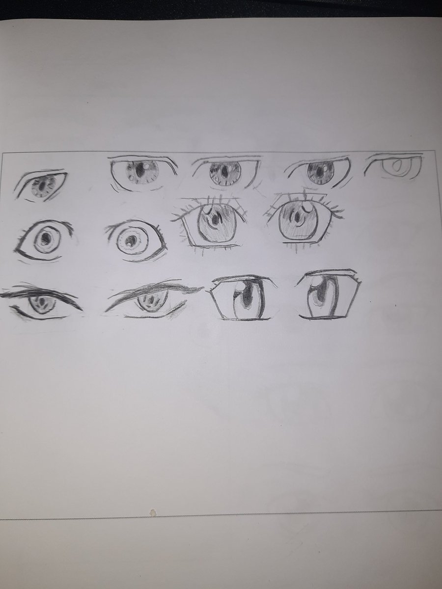 Unkindled_Sock's tweet photo. Trying to learn how to draw. The eyes are not perfectly drawn but it is a step. Surprisingly I really focus while drawing and I have fun with it. Maybe someday I can draw really nice pics or my own Vtuber😅

#art #anime_style https://t.co/ygNtH057J0