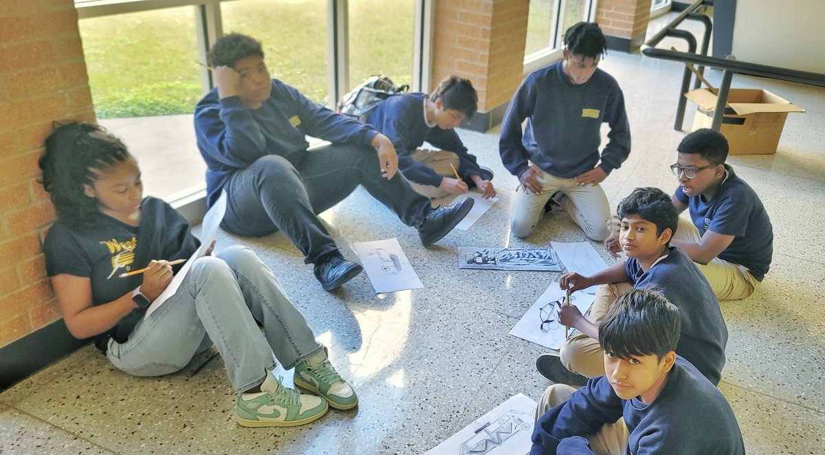 West Briar Middle School (@westbriarms) on Twitter photo West Briar's getting a mural! Work began this morning by our visual arts students prepping the area. Follow along here as it's being completed! <a href="/HISD_West/">🚨 This page is no longer active! 🚨</a> <a href="/CrysBlanchard/">Crystal Blanchard</a> <a href="/petecarter3/">Erika Carter</a> <a href="/EVA_KBailey/">Kasey Bailey</a> #GrizzlyValues West Briar's getting a mural! Work began this morning by our visual arts students prepping the area. Follow along here as it's being completed! <a href="/HISD_West/">🚨 This page is no longer active! 🚨</a> <a href="/CrysBlanchard/">Crystal Blanchard</a> <a href="/petecarter3/">Erika Carter</a> <a href="/EVA_KBailey/">Kasey Bailey</a> #GrizzlyValues