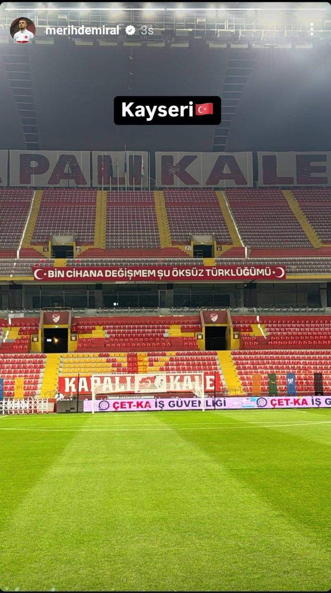 Kayserinewscom's tweet photo. #MerihDemiral'ın sosyal medya paylaşımları 🇹🇷🇹🇷
#Kayseri https://t.co/9yDYl9ta22