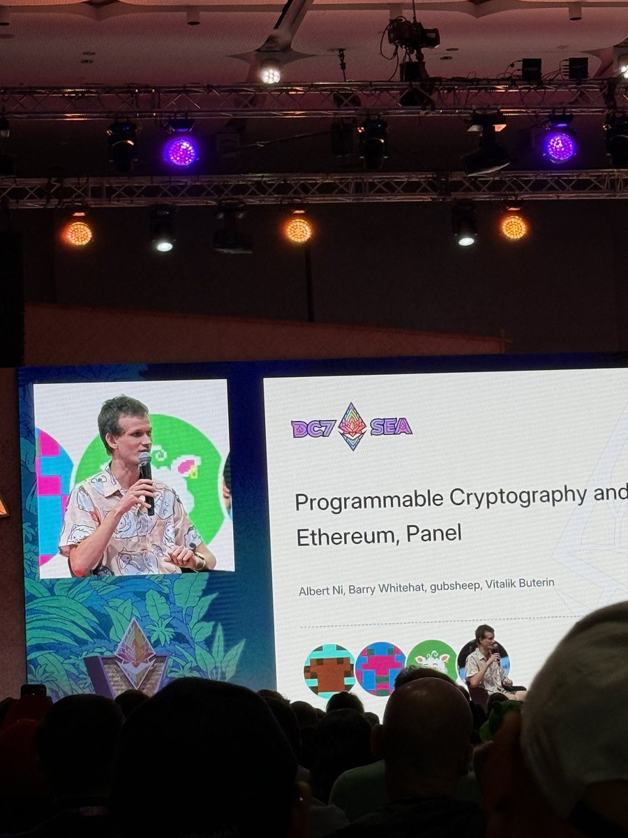 Had a great time at Devcon 7. So many talks from great people. 🚀