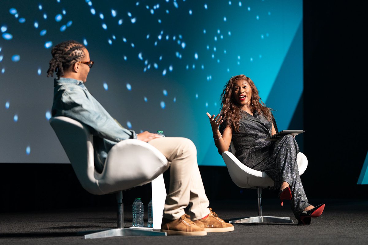 SiliconVlyBank's tweet image. .@Tip at our #AFROTECH24 session: “Don’t follow trends, create them.”
 
The conference has been as electric as always and we are having a great time connecting with the Black tech ecosystem.
 
#AFROTECH @AfroTech @Blavity #YesSVB