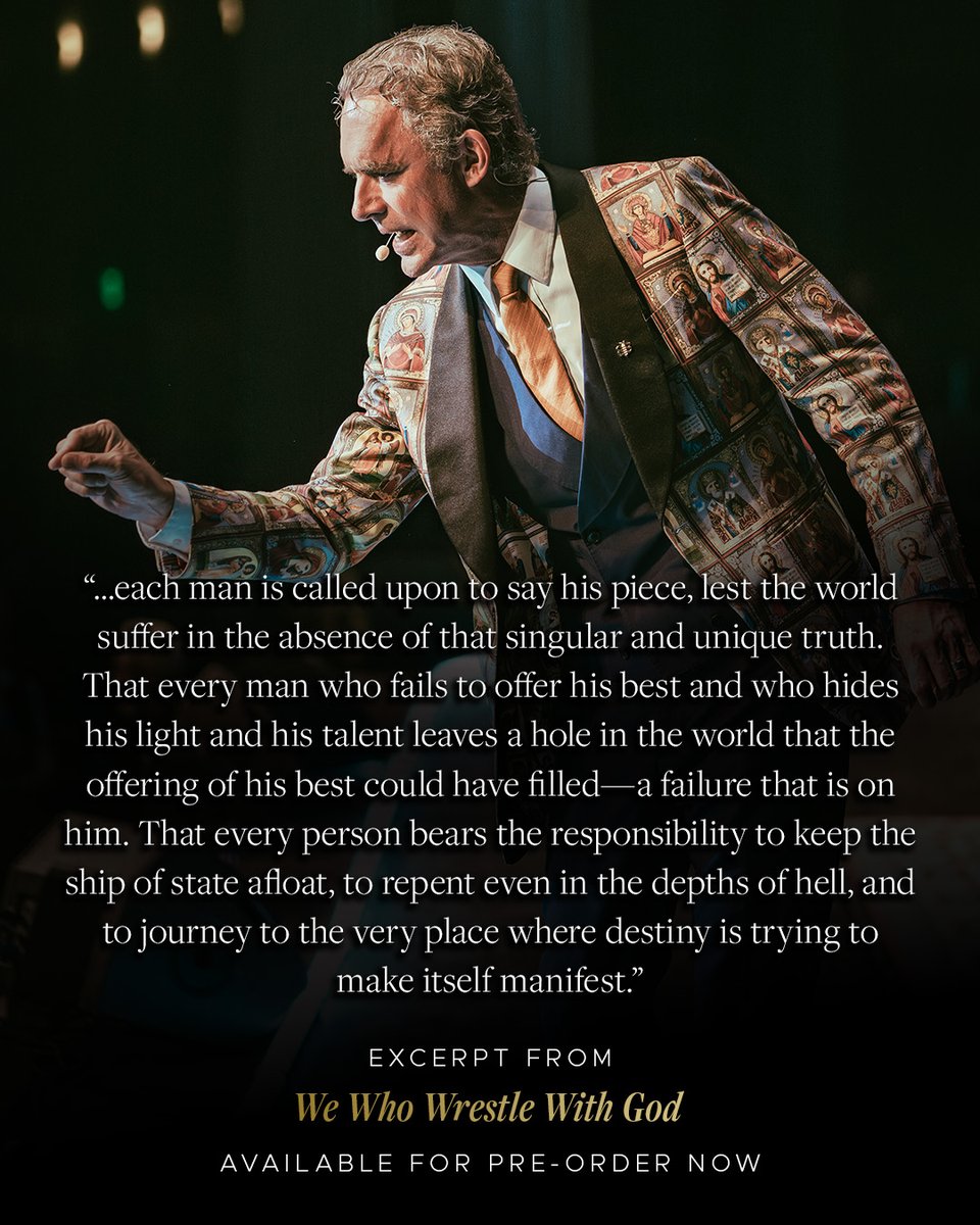 Pre-sale available now at jordanbpeterson.com/books and on sale on November 19, 2024.