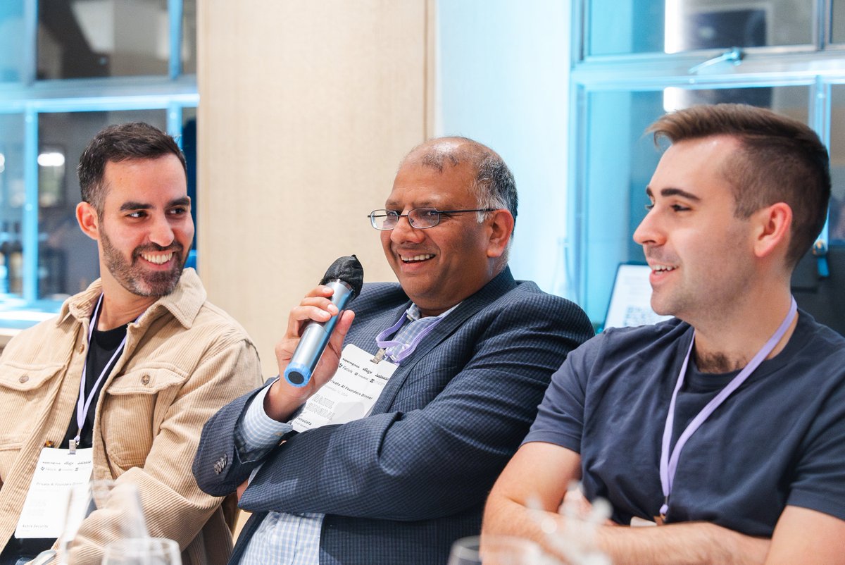 Innodata's CRO, Rahul Singhal, cohosted a private dinner with <a href="/TeamSupermomos/">Supermomos</a> to meet with leading tech founders and AI innovators. At Innodata, we love connecting with visionaries who are shaping the future of AI.  🚀