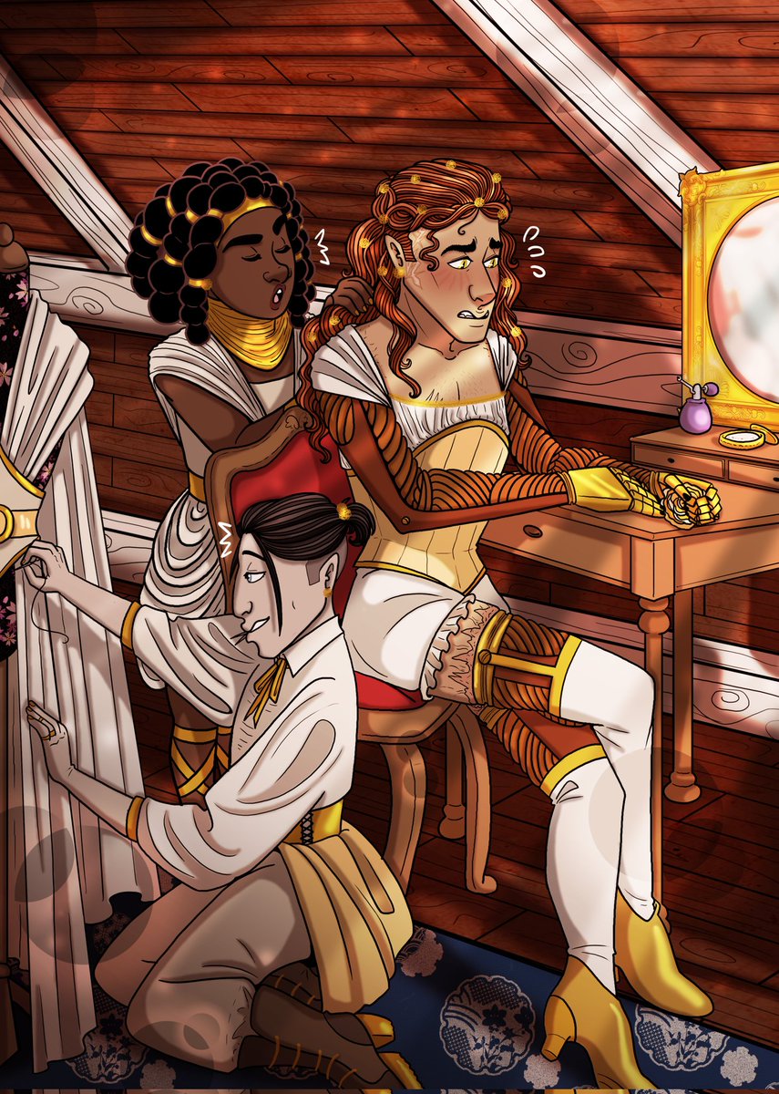 ChoulyB's tweet photo. You know what I never posted?
The epilogue of Eden Factory, whit their wedding x3 1/2
#EdenFactoryGo #GoodOmens #ineffablehusbands #GoodOmensFanArt https://t.co/rcOEJHuMmL
