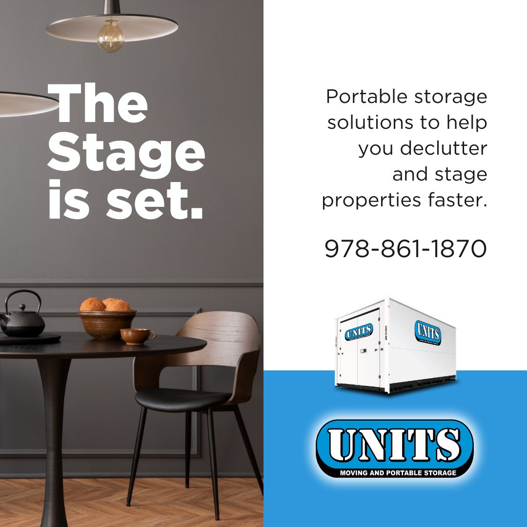 UnitsNEMass's tweet photo. Transform your home effortlessly with portable storage designed to make staging easy. Find out more: https://t.co/vc2nEUaSaS

#UNITS #UNITSStorage #portablestorage #moving #storage #staginghomes #homestaging #storagesolutions #realtors  #NortheastMassachusetts https://t.co/YBp4D9GhAR