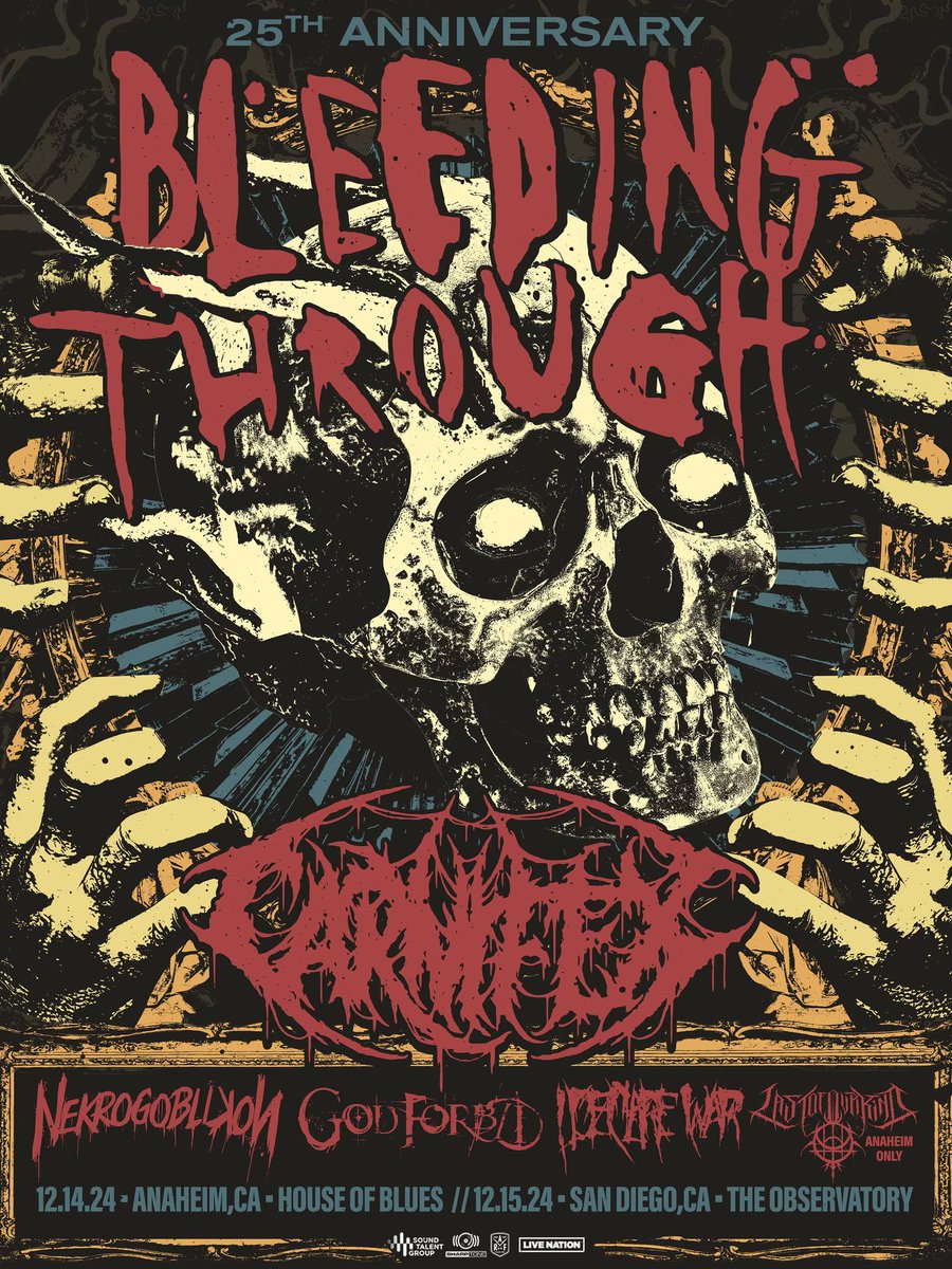 I Declare War (@ideclarewarband) on Twitter photo So Cal friends this is a once in a lifetime show. With <a href="/bleedingthrough/">bleedingthrough</a> <a href="/carnifex/">CARNIFEX</a> <a href="/Nekrogoblikon/">Nekrogoblikon</a> god forbid and <a href="/ideclarewarband/">I Declare War</a> So Cal friends this is a once in a lifetime show. With <a href="/bleedingthrough/">bleedingthrough</a> <a href="/carnifex/">CARNIFEX</a> <a href="/Nekrogoblikon/">Nekrogoblikon</a> god forbid and <a href="/ideclarewarband/">I Declare War</a>