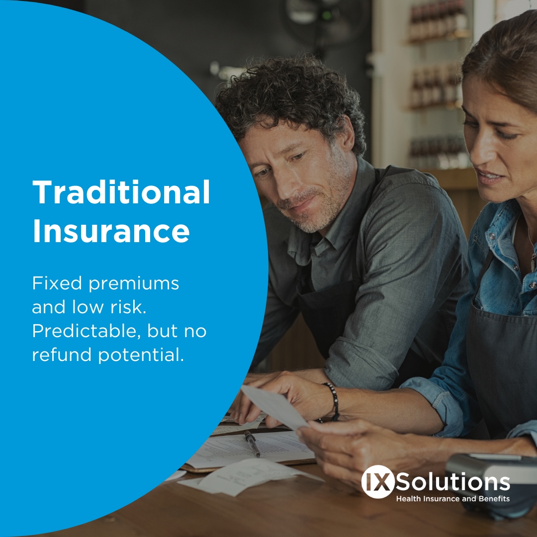 ixshealth's tweet image. Which health plan suits your business best? 🩺 

Let’s compare traditional, level funded, and self funded health plans.

Read more here: ixs.bz/traditional-le…

#IXSolutions #healthinsurance #employeebenefits #levelfundedplans