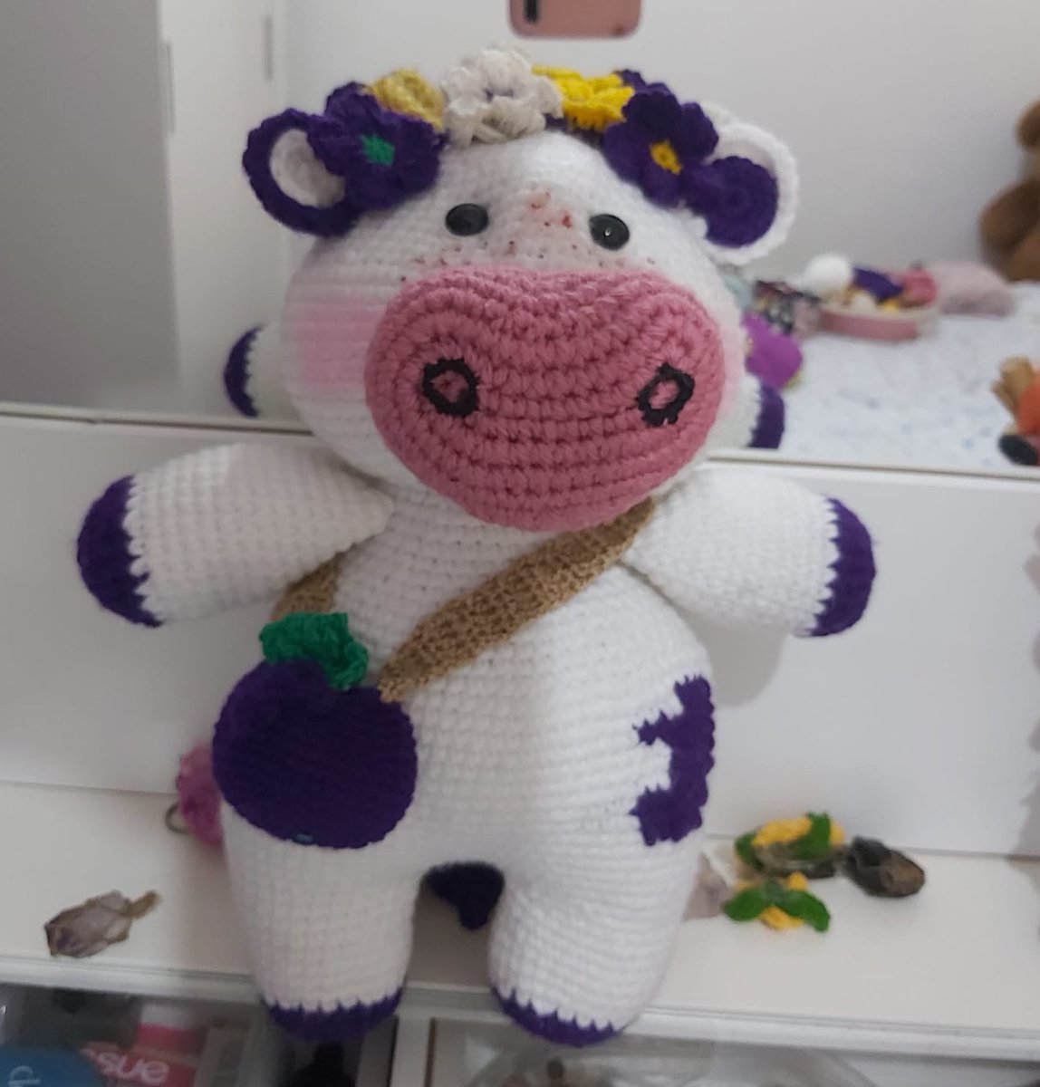 Pastelishho's tweet photo. Holis🩷 Mi mamá hace tejidos personalizados y amigurumis, pero hace 1 mes que nadie le compra nada 🥺 es su única fuente de ingreso y lo hace con mucho amor y dedicación, me ayudarían muchísimo con un rt o siguiendo su página en ig @mecky_tejidos. Gracias a todxs✨🙏🏼 https://t.co/V5bpNWye9k