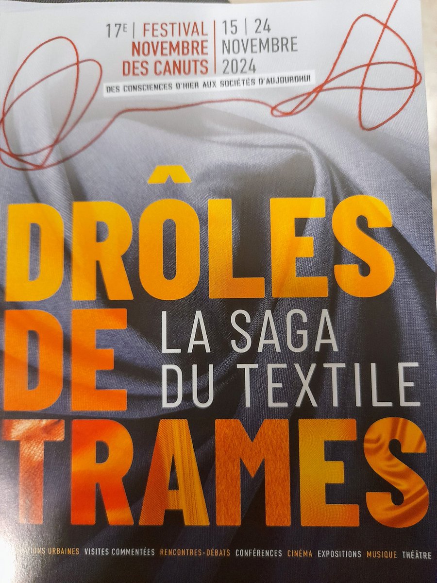 RemiZinck's tweet photo. #Lyon4 Lancement du Festival Novembre des Canuts consacré cette année à la saga du textile.
Félicitations au collectif qui anime ce festival ainsi qu'aux partenaires qui le soutiennent. https://t.co/Z8h2XN4Jlc