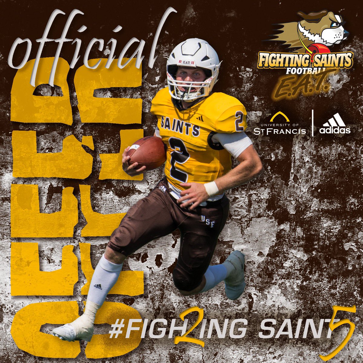 ZionnTa7's tweet photo. I am extremely blessed to receive my first offer from University of Saint Francis!!!
#AGTG 
@CoachWes3  @USFSaintsFB @donald9_donald @CoachDocGooden @EDGYTIM @PrepRedzoneIL https://t.co/m2LxTIQ8HV