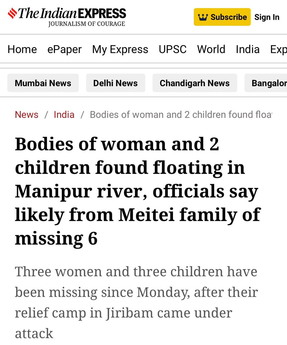 ‼️Rest in peace ‼️

India /Manipur / UNICEF has failed to save 3 innocent children &amp; their family ( 3 woman) who were kidnapped from the relief camps,  they were staying after fleeing from their homes due to #KukiTerrorist burning their houses 

End #KukiTerrorism 

<a href="/AmitShah/">Amit Shah</a>