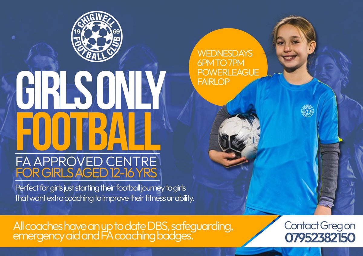 Every Wednesday, 6-7pm at Powerleague Fairlop