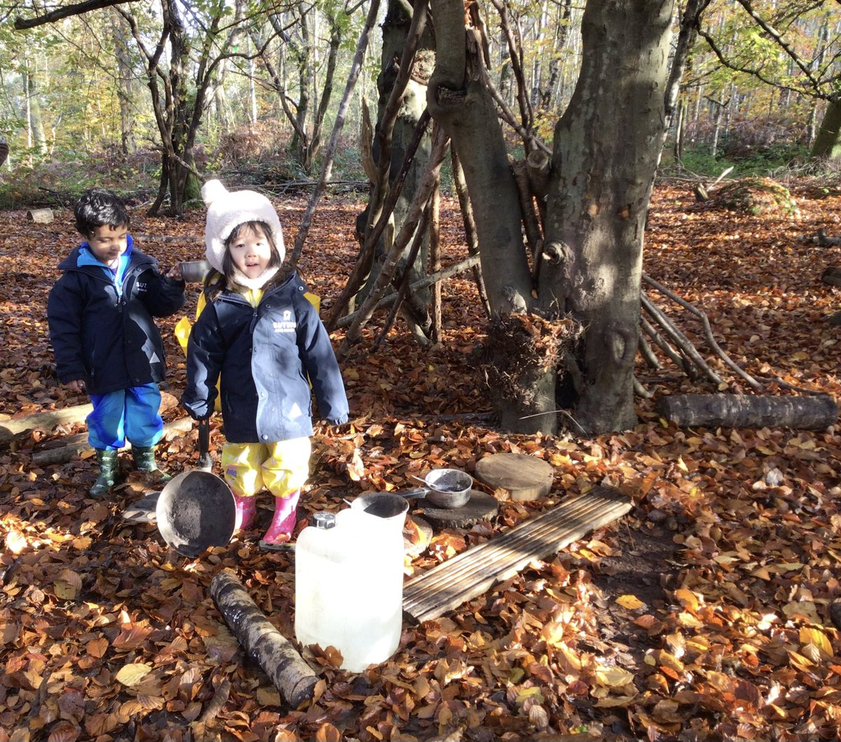 SuttonHighEYFS's tweet image. Our beautiful classroom for the morning. We love Forest School! @SuttonHighGirls @PSHeadSutton @GDST @@GSAUK