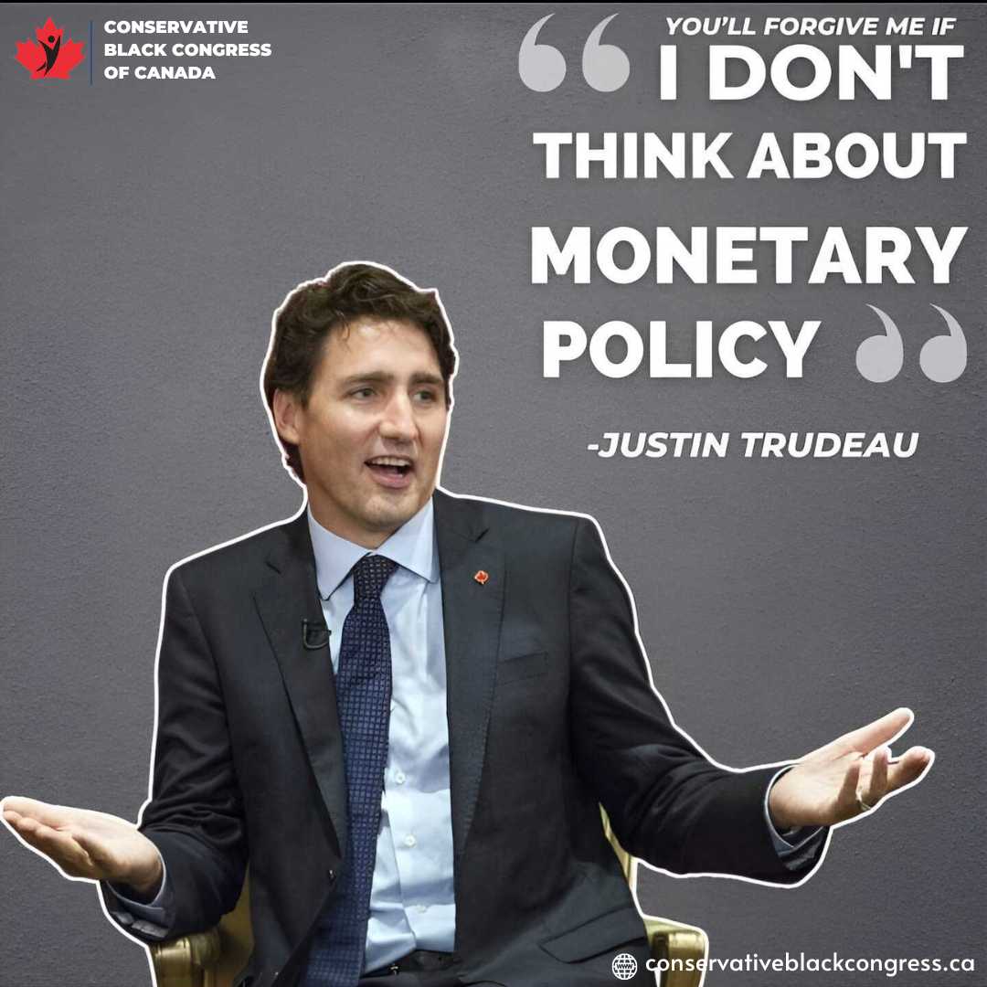ConservativeBCC's tweet photo. This is the result of 9 years of a Prime Minister who doesn’t think about monetary policy?

• Housing costs doubled

• Runaway inflationary deficits

• Millions of Canadian families using food banks

• People living in tent cities

Justin Trudeau is just not worth the cost. https://t.co/Hp1kSSezKn