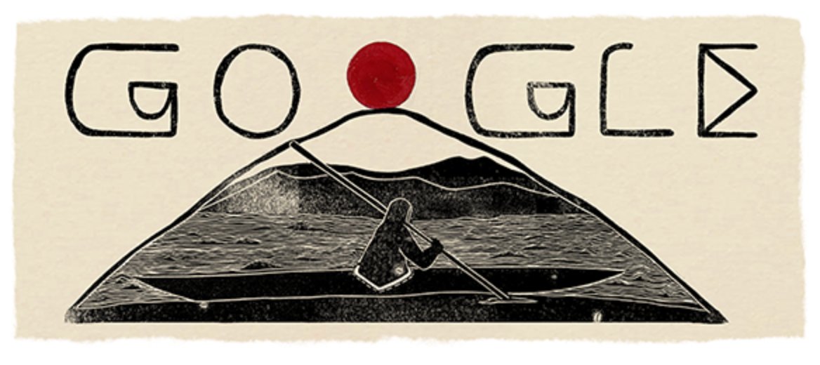 In honor of Native American Heritage Month, today’s #GoogleDoodle celebrates kayaks which were invented by Arctic tribes 5,000 years ago. 

Learn more about the origin story → goo.gle/40SkmRR