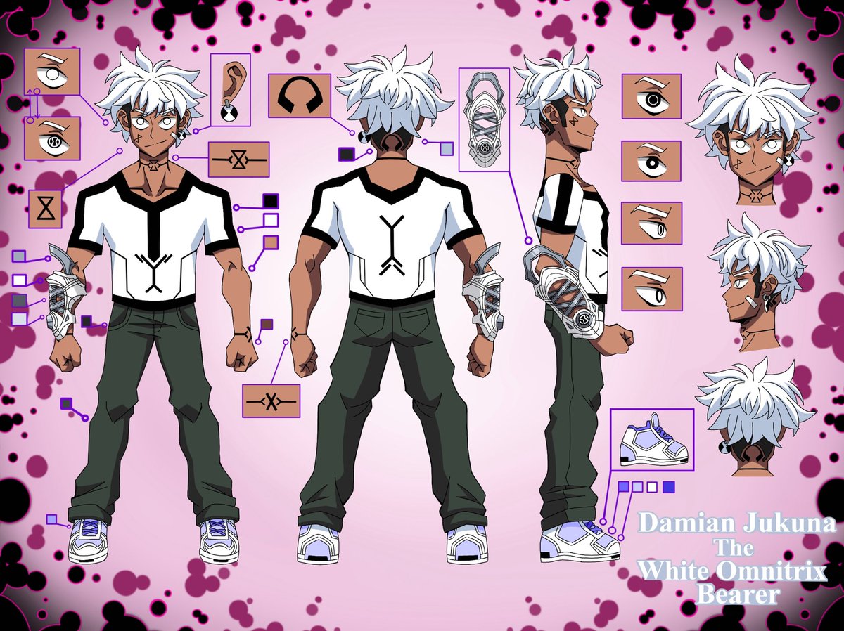 Henilpa61116976's tweet photo. Damian Jukuna (Sketch Art)
After the sketch design, figure I do a digital drawing of this character sheet design. A person who bears the white Omnitrix (Chromatrix).
#digitalart #character #characterdesign #Ben10 #charactersheet #omnitrix #digitaldrawing #ben10fan #chromatrix https://t.co/Y1AJS8B6fU