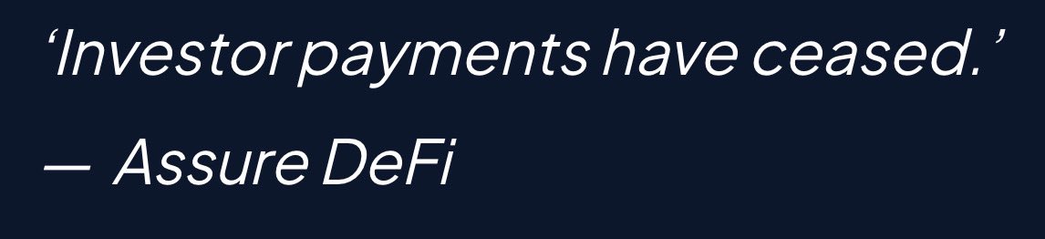 Assure DeFi tweet media