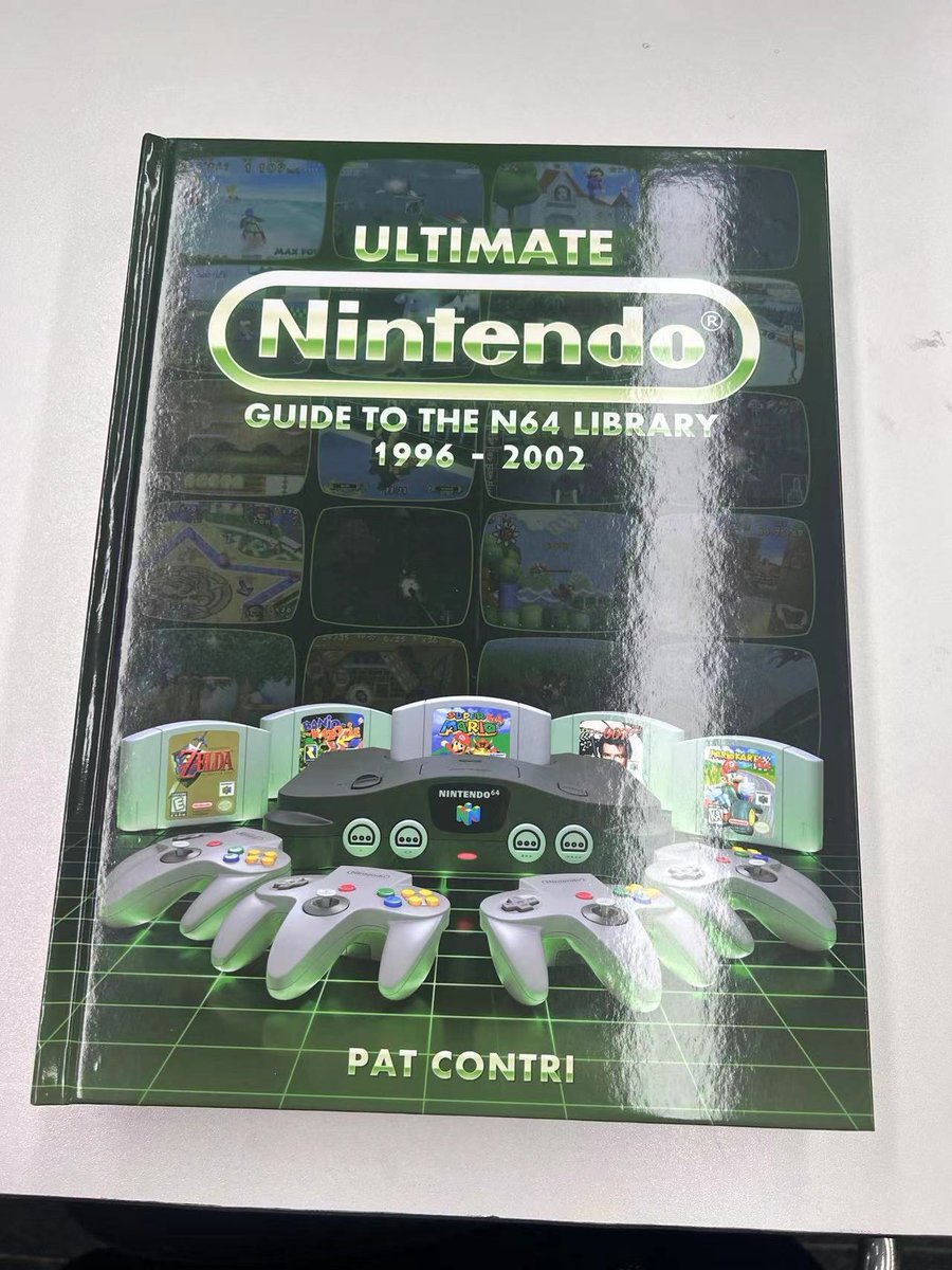 PatTheNESpunk's tweet photo. Are you a gaming news outlet or gaming YouTuber/influencer who wants to review Ultimate Nintendo: Guide to the N64 Library for your audience? Email pat@contricode.com with your credentials and maybe you'll receive one of the *limited* quantity available! https://t.co/AQ6jruZ1Xp