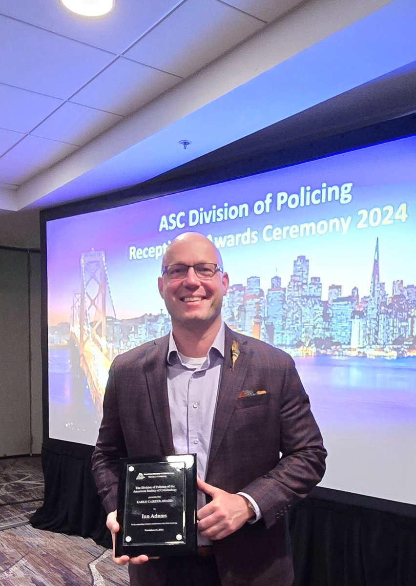 EARLY CAREER AWARD - Ian Adams