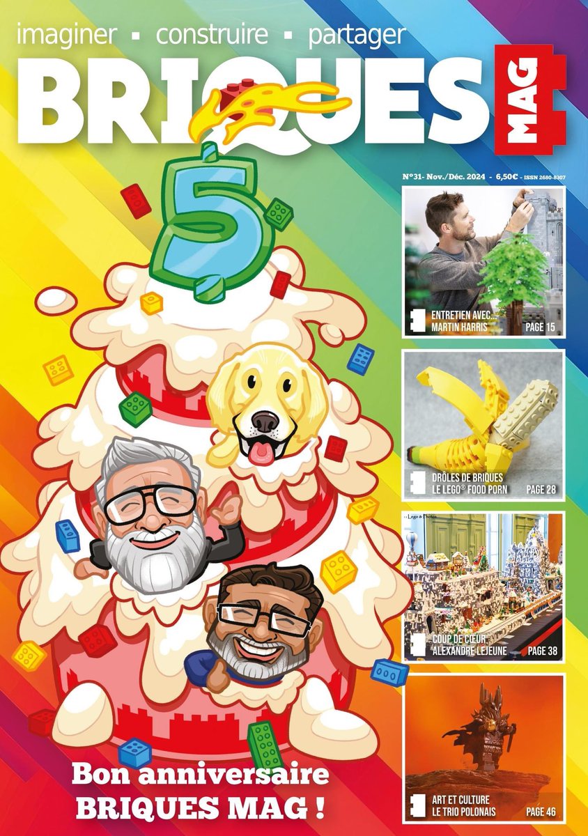 Happy birthday <a href="/BriquesMag/">briques mag</a>  ! <a href="/blocksmagazine/">Blocks magazine</a>  <a href="/brickjournal/">joe meno</a>