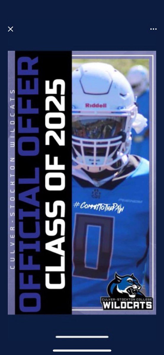 Luke Linville (@lukelinville3) on Twitter photo After a great conversation with <a href="/Coach_Frink/">Nick Frink</a> I’m blessed to receive an offer from Culver-Stockton University <a href="/CSCwildcatsFB/">Culver Football</a>
<a href="/ChanningHickman/">Channing Hickman</a> <a href="/BulldogSulphur/">Sulphur Bulldog Football</a> After a great conversation with <a href="/Coach_Frink/">Nick Frink</a> I’m blessed to receive an offer from Culver-Stockton University <a href="/CSCwildcatsFB/">Culver Football</a>
<a href="/ChanningHickman/">Channing Hickman</a> <a href="/BulldogSulphur/">Sulphur Bulldog Football</a>