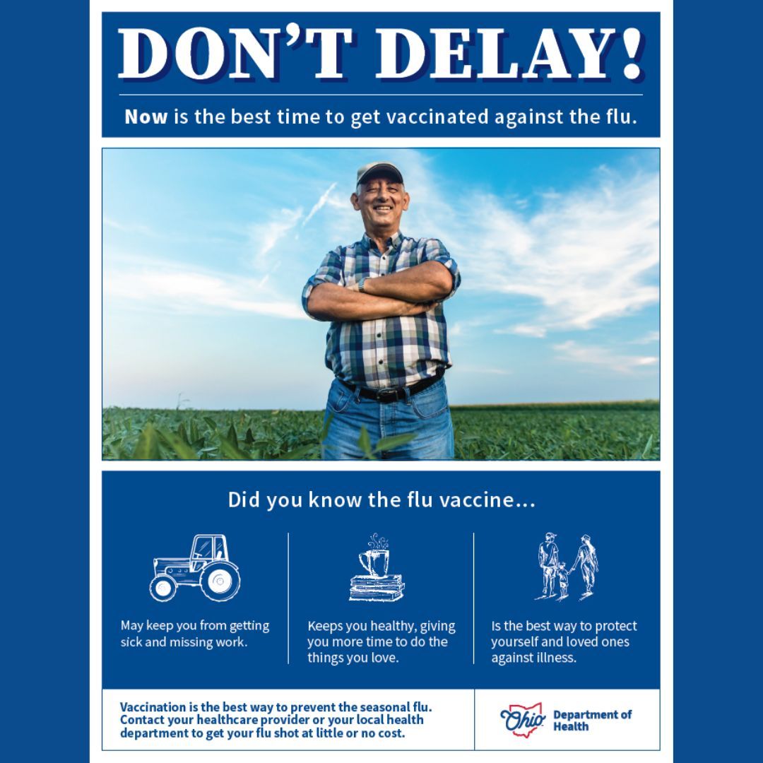 Don't Delay- Get your flu shot today! 

Still need to get your flu shot? Give us a call at 513-695-1468 or 513-695-1229.