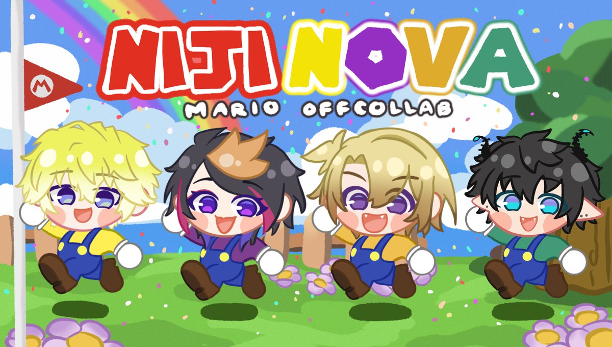 Off Collab w/ NIJINOVA (Ren, Shu and Sonny) 💛💛💚💜

HANGING OUT AND POGGING OUT REAL

8 PM JST / 11 AM GMT / 6 AM EST
youtube.com/live/j8bH7HYPo…