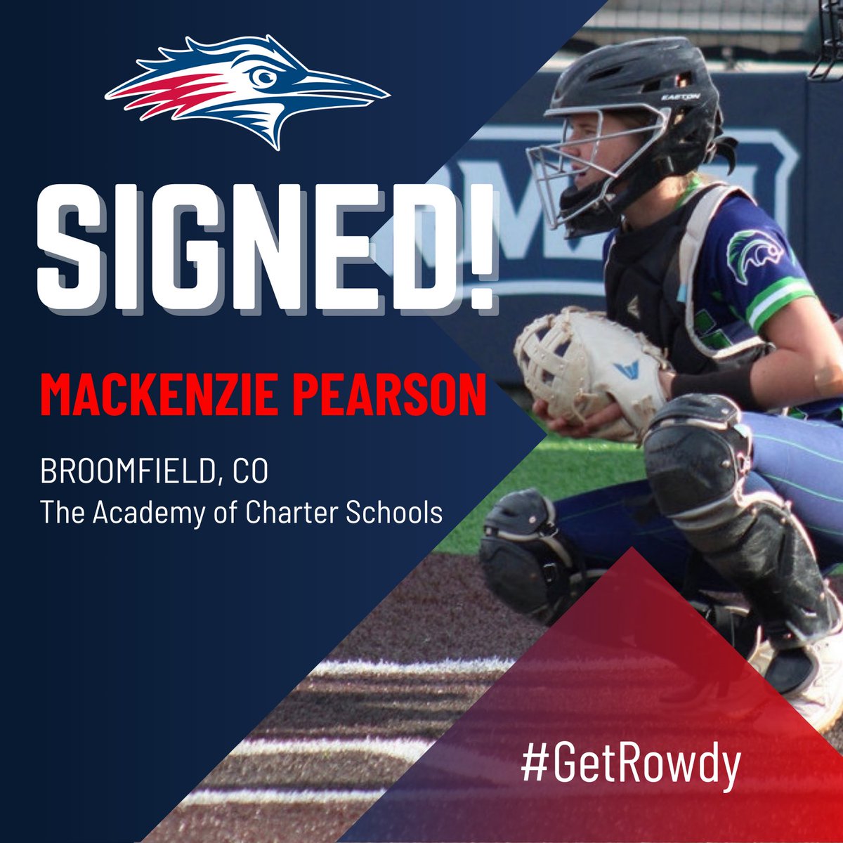 Welcome to @MSUDenverSports Roadrunner Softball, Mackenzie! <a href="/4MackenzieP2025/">Mackenzie Pearson</a> 
#GetRowdy #RoadiesSB