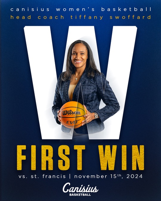 GriffsWBB's tweet photo. Many more to come in the 𝐒𝐖𝐎𝐅𝐅 era!

#Griffs || #MAACHoops https://t.co/9NfNrivc0t