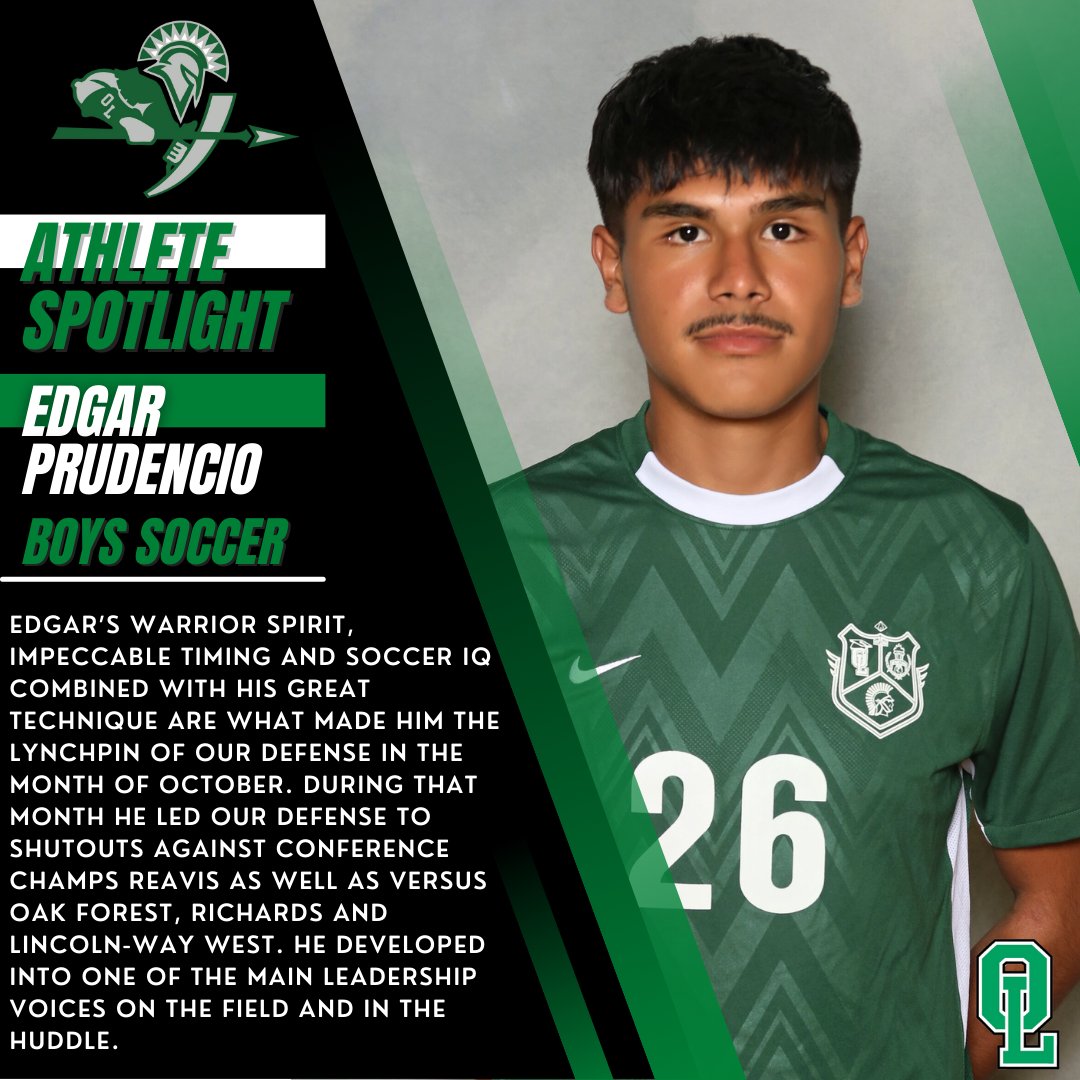 OLCHSAthletics's tweet photo. Each week our Athletic Department will spotlight student-athletes that are making an impact. This week we spotlight our Sectional Girls Swim relay team and Edgar Prudencio from our Boys Soccer program! Go Spartans! #olchspride https://t.co/NmUEQ8AgoW