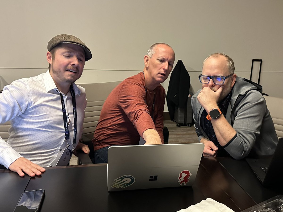 JoyOfSharePoint | Joy Apple, MVP (@joyofsharepoint) on Twitter photo Whatβs got these gentlemen so intrigued? It must be <a href="/OrchestrySoft/">Orchestry Software</a> π!
Great seeing these guys at <a href="/TechCon365/">TechCon 365, PWRCON & DATACON</a> Dallas!
#community Whatβs got these gentlemen so intrigued? It must be <a href="/OrchestrySoft/">Orchestry Software</a> π!
Great seeing these guys at <a href="/TechCon365/">TechCon 365, PWRCON & DATACON</a> Dallas!
#community